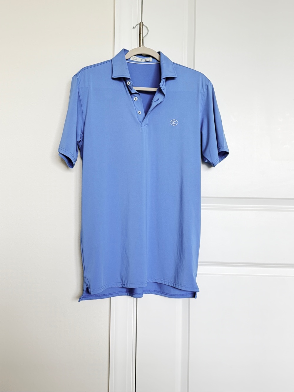 Holderness & Bourne Sky Blue Men's Golf Polo Shirt